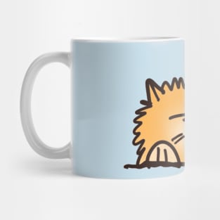 Fluffy Orange Cat Mug